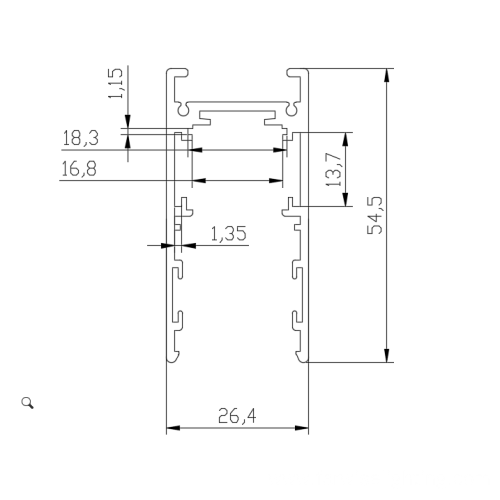 Aluminum PC PVC ABS PMMA Plastic Copper Co-Extrusion